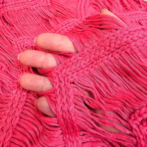 JEANS Minimekot>C Rose Beach hapsumekko fuksia