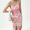 JEANS Minimekot>C Rose Pastels hapsumekko