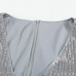 JEANS Minimekot></noscript>Calista mekko paljeteilla harmaa