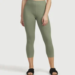 JEANS Leggingsit>Caprileggingsit 2-pakkaus khaki/musta