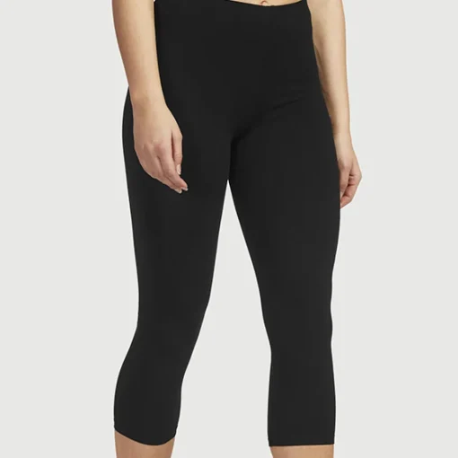JEANS Leggingsit>Caprileggingsit 2-pakkaus musta/musta