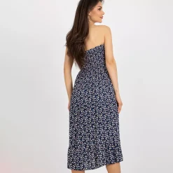 JEANS Midimekot>C&C Sadie 2-way kuvioitu mekko navy