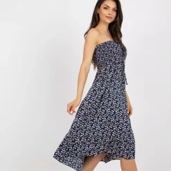 JEANS Midimekot></noscript>C&C Sadie 2-way kuvioitu mekko navy