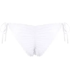 JEANS Uima-asut>Chlamys Varia Bikinihousut rypytyksillä valkoinen