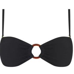 JEANS Uima-asut>Chlamys Varia Ribbed Bandeau Bikiniliivi musta