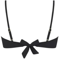 JEANS Uima-asut>Chlamys Varia Ribbed Bandeau Bikiniliivi musta