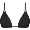 JEANS Uima-asut>Chlamys Varia Ribbed Triangle bikiniliivit musta