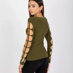 JEANS Pitkähihaiset Paidat></noscript>Coco Angelo Gizi neulospaita khaki