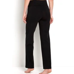 JEANS Housut></noscript>Comfort housut korkealla vyötäröllä musta