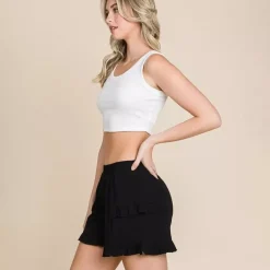 JEANS Shortsit Ja Caprit>Culture Code Amada shortsit musta