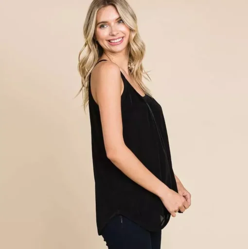 JEANS Lyhythihaiset Paidat Ja Topit>Culture Code Amelie toppi musta