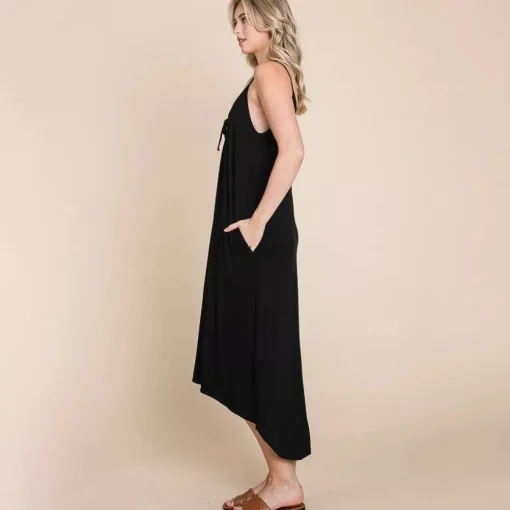 JEANS Maksimekot>Culture Code Andreea trikoomekko musta