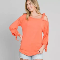 JEANS Pitkähihaiset Paidat>Culture Code Brienne trikoopaita living coral