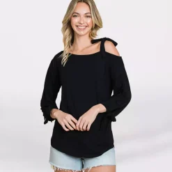 JEANS Lyhythihaiset Paidat Ja Topit | Neuleet>Culture Code Brienne trikoopaita musta