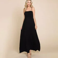 JEANS Maksimekot>Culture Code Cristina taskumekko musta