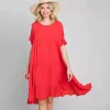 JEANS Minimekot | Plus!>Culture Code Erika mekko apple red