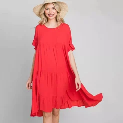 JEANS Minimekot | Plus!>Culture Code Erika mekko apple red