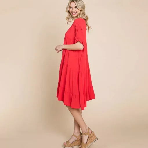 JEANS Minimekot | Plus!>Culture Code Erika mekko apple red