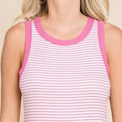 JEANS Maksimekot></noscript>Culture Code Fae ribbimekko flamingo pink