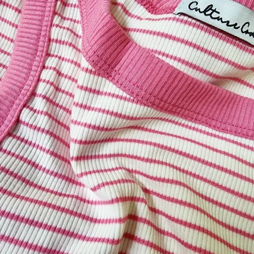 JEANS Maksimekot>Culture Code Fae ribbimekko flamingo pink