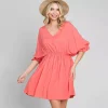 JEANS Minimekot>Culture Code Gisele mekko sugar coral