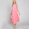 JEANS Maksimekot>Culture Code Itzel trikoomekko rose