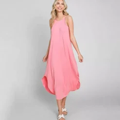 JEANS Maksimekot>Culture Code Itzel trikoomekko rose