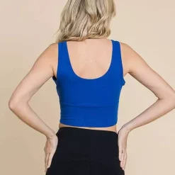 JEANS Lyhythihaiset Paidat Ja Topit></noscript>Culture Code Kinsley ribbitoppi royal