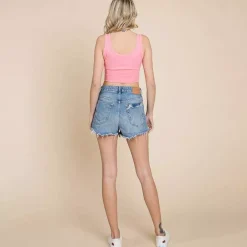JEANS Lyhythihaiset Paidat Ja Topit></noscript>Culture Code Kinsley ribbitoppi rose