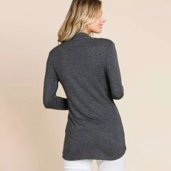 JEANS Pitkähihaiset Paidat></noscript>Culture Code Lacy trikoopaita tummanharmaa