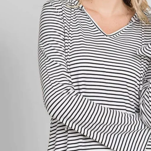 JEANS Hupparit>Culture Code Londyn raidallinen trikoomekko valkoinen