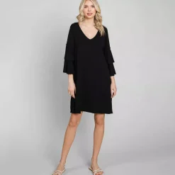 JEANS Minimekot>Culture Code Marianna trikoomekko musta