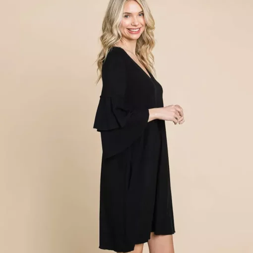 JEANS Minimekot>Culture Code Marianna trikoomekko musta