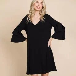 JEANS Minimekot></noscript>Culture Code Marianna trikoomekko musta