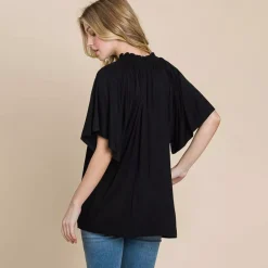 JEANS Lyhythihaiset Paidat Ja Topit></noscript>Culture Code Marina trikoopaita musta