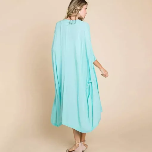 JEANS Takit | Plus!>Culture Code Raquel maxi kimono new sky limit