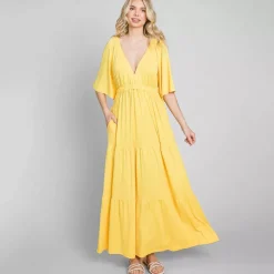 JEANS Maksimekot>Culture Code Renn maksimekko lemonade