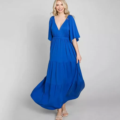 JEANS Maksimekot>Culture Code Renn maksimekko cobalt blue