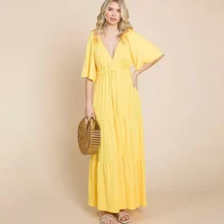 JEANS Maksimekot>Culture Code Renn maksimekko lemonade