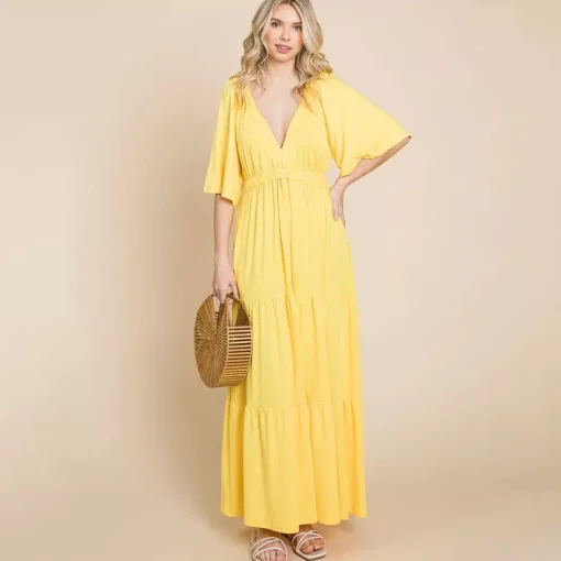 JEANS Maksimekot>Culture Code Renn maksimekko lemonade
