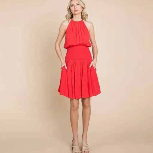 JEANS Minimekot>Culture Code Sawyer mekko apple red