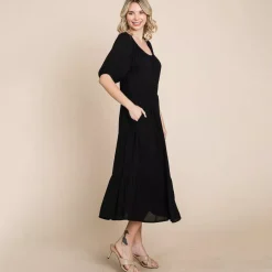 JEANS Midimekot></noscript>Culture Code Sibile mekko musta