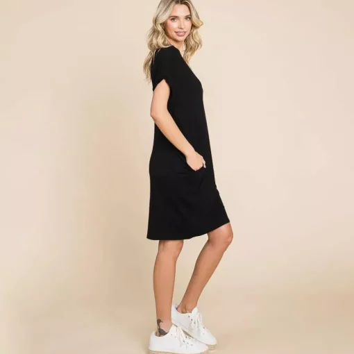 JEANS Minimekot>Culture Code Sierra t-paitamekko musta