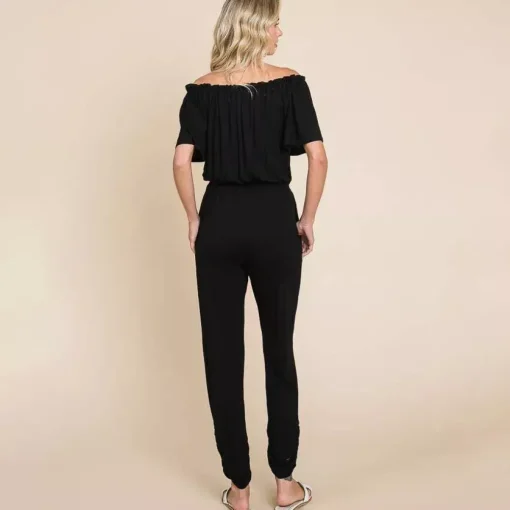 JEANS Jumpsuit-haalarit | Housut>Culture Code Taria jumpsuit musta
