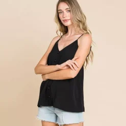 JEANS Lyhythihaiset Paidat Ja Topit>Culture Code Unice toppi musta