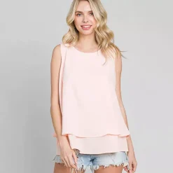 JEANS Lyhythihaiset Paidat Ja Topit>Culture Code Valda toppi angel pink