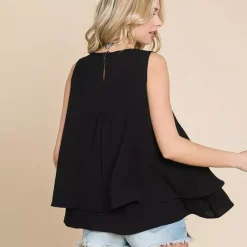 JEANS Lyhythihaiset Paidat Ja Topit></noscript>Culture Code Valda toppi musta