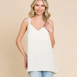 JEANS Lyhythihaiset Paidat Ja Topit>Culture Code Whitley toppi new ivory