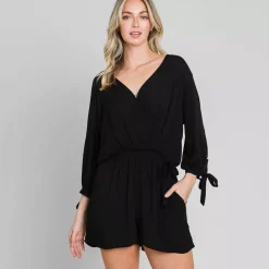JEANS Jumpsuit-haalarit>Culture Code Yara shortsiasu musta