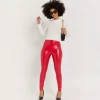 JEANS Leggingsit>Daysie high waist thermoleggingsit punainen